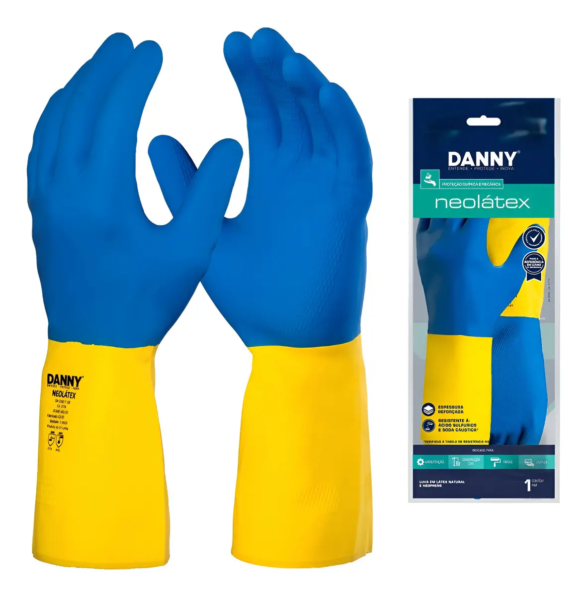 DANNY - Luva Neoprene Neolatex GG