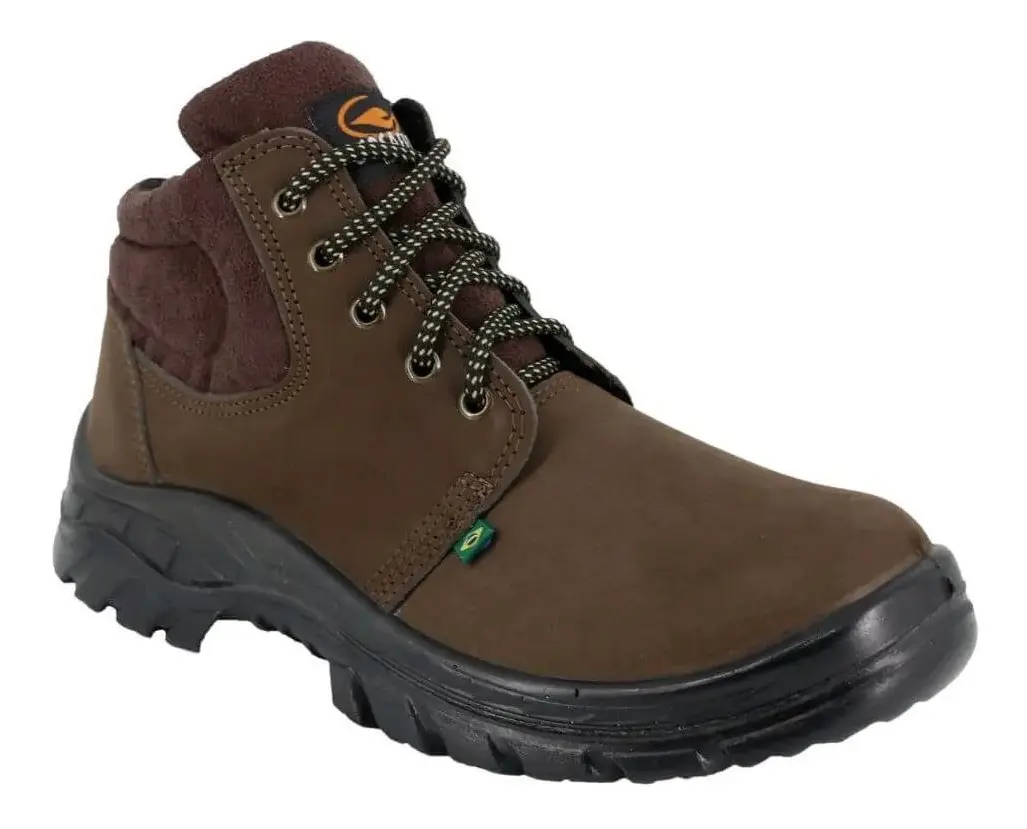 ECOSAFETY - Nobuck PS 139 AP-015 Nobuck Café TAM 41