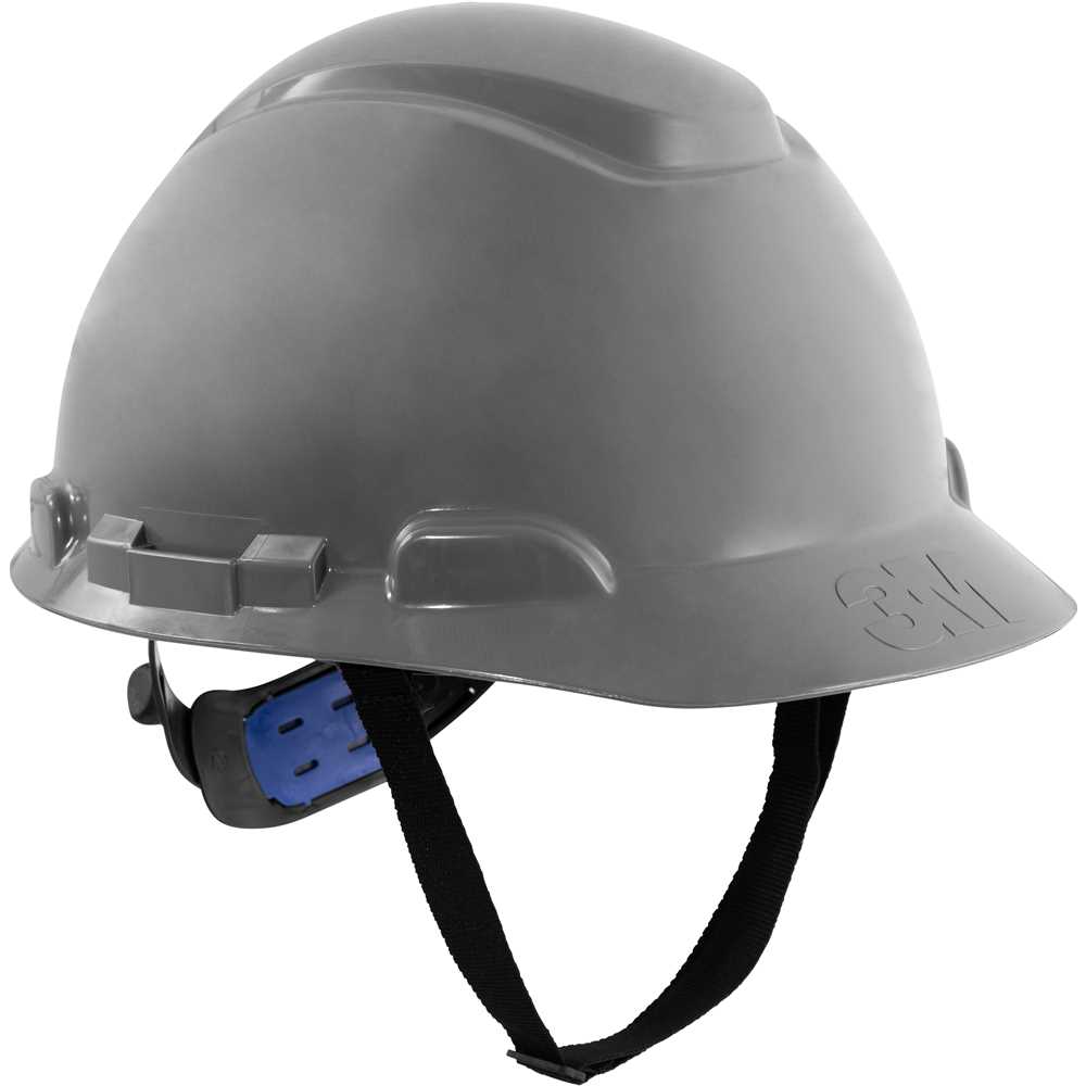 3M - Capacete Cinza H-700 C/Ajuste Facil