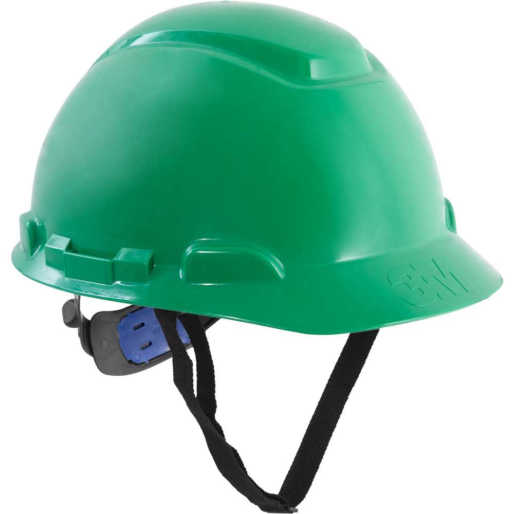 3M - Capacete Verde H-700 C/Ajuste Facil