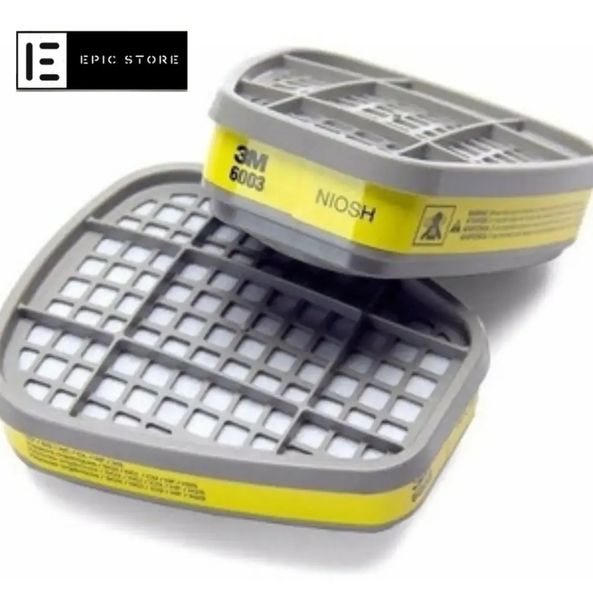 3M - Par Filtro Cartucho Para Respirador 3m Modelo 6003 Vo/ga