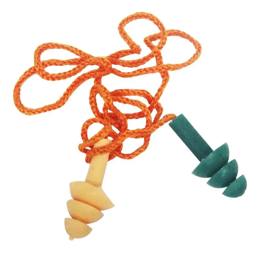 Proteplus - Protetor Auricular Silicone Bicolor Cordao Algodao Bit: 15db