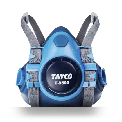 TAYCO - Respirador Semifacial T-9500 Azul Medio CA 46.864