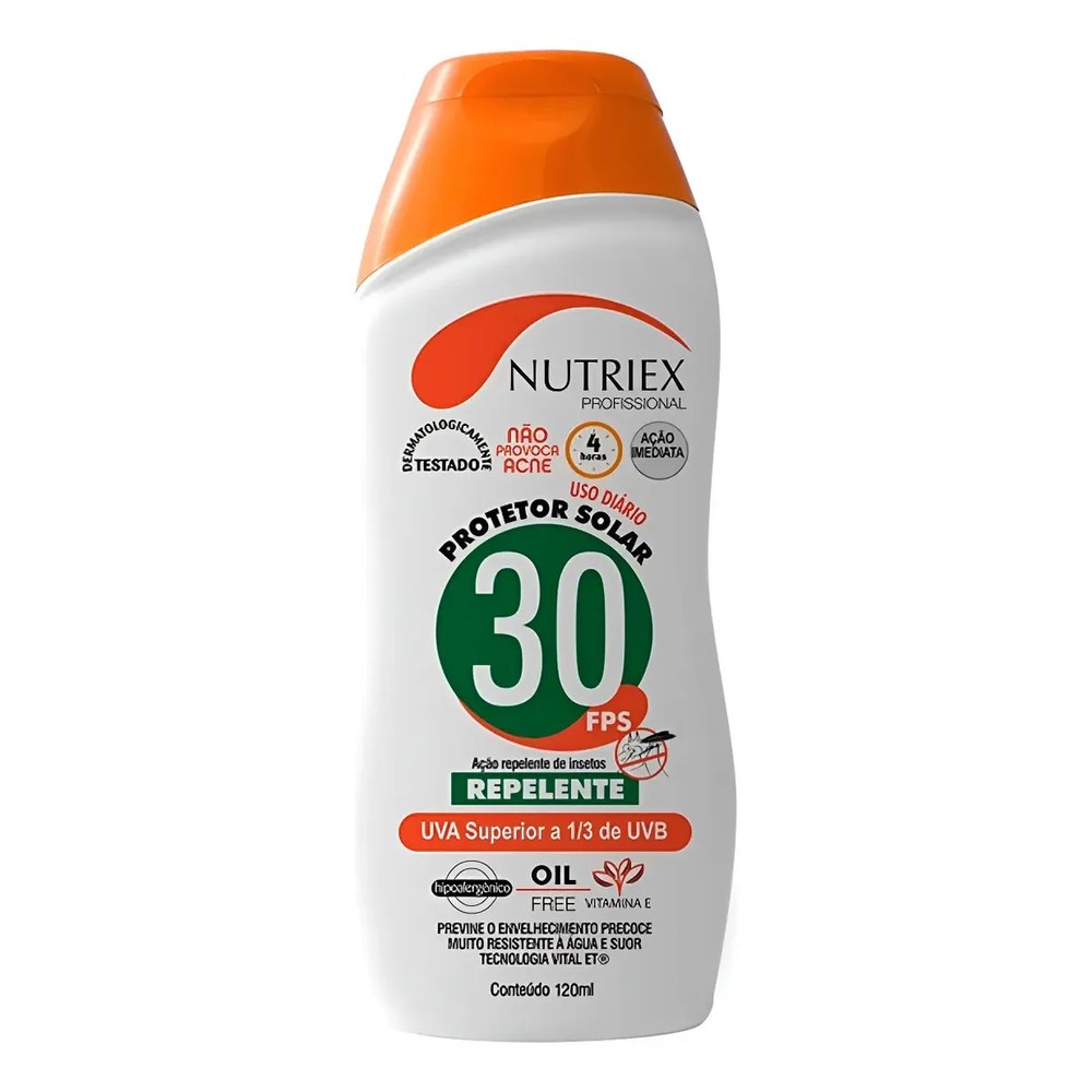 Nutriex - Protetor Solar Repelente Profissional FPS 30 - 120ml